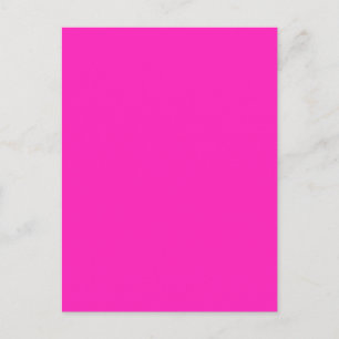 NEON-ROSA (fast färg) ~ Vykort