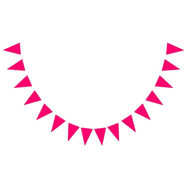 Neon Rosa Fimp Banner – Anpassade Festdekorationer Vimplar (Alla)