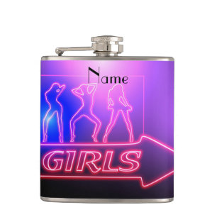 Neon Rosa Girls Sign Thunder_Cove Fickplunta
