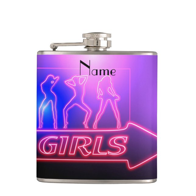 Neon Rosa Girls Sign Thunder_Cove Fickplunta (Framsidan)