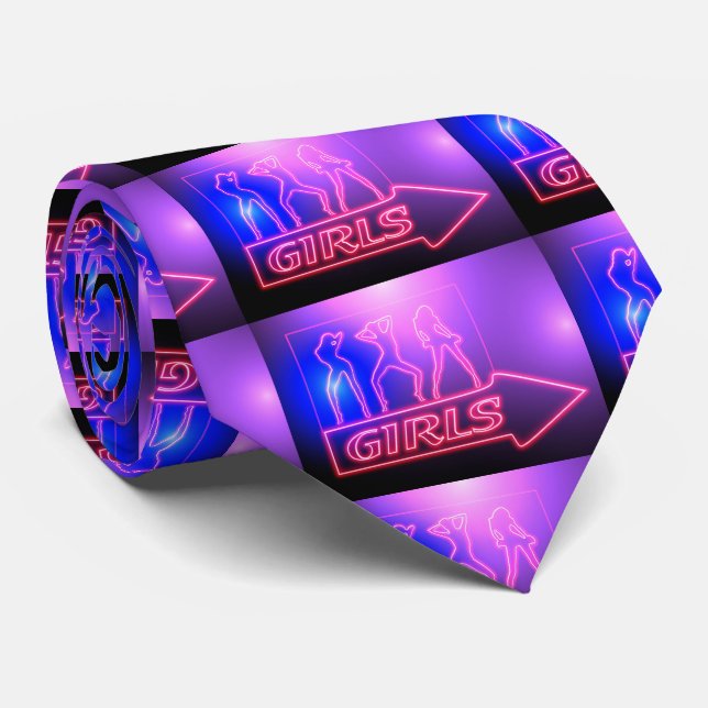 Neon Rosa Girls Sign Thunder_Cove Slips (Rullad)
