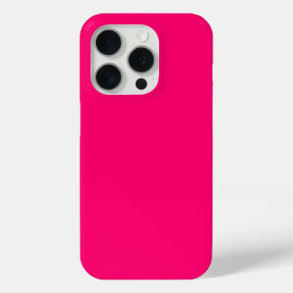 Neon Rosa iPhone 15 Pro Fodral - Anpassade