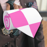 Neon Rosa och White Checkerboard-Vintage Slips<br><div class="desc">Neon Rosa och White Checkerboard | VINTAGE | Klassisk | TRENDIG | SNYGGT | MODE | Minimal</div>