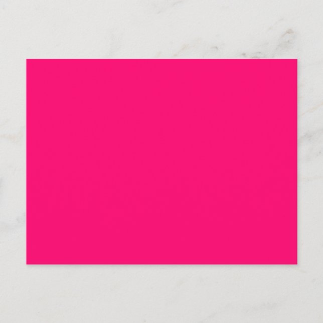 Neon Rosa Postkort – Beställning per Styck & Bulko Vykort (Framsida)