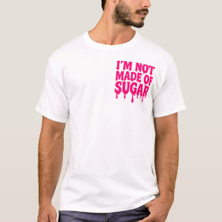 Neon Rosa Quote Pocket Tee Stil - Anpassade
