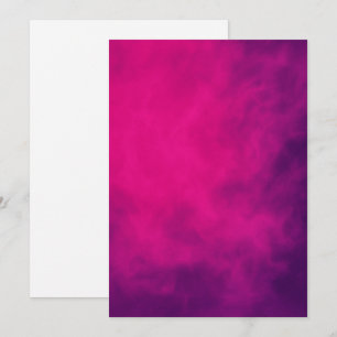 Neon Rosa Röke Save the Date-kort – Kan anpassas Spara Datumet