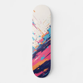 Neon Rosa Skateboard, Glow-in-the-Mörk Skateboard, Mini Skateboard Bräda 18,5 Cm