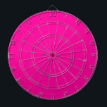 Neon Rosa Solid Färg Darttavla<br><div class="desc">En livfull och elektrifierande rosa som är en fullt av energi och upphetsning.Att minnas nybörjare som tänder en brinnande nattliv i staden eller de tropiska blommornas livliga huvar,  färg är djärvt,  lekfullt och oförskämt levande.Perfekt för att skapar ett slående påstående.</div>