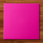 Neon Rosa Solid Färg Kakelplatta<br><div class="desc">Neon Rosa Solid Färg</div>