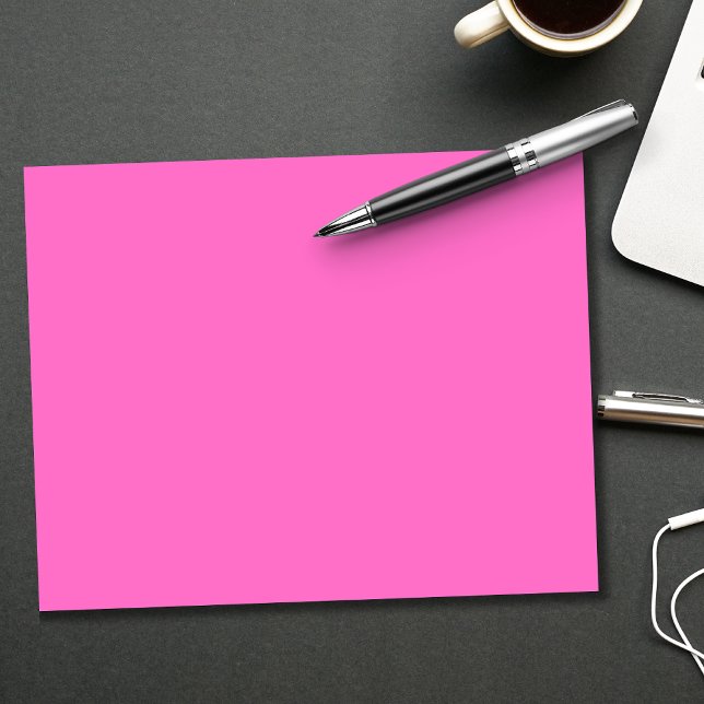 Neon Rosa Solid Färg | Klassisk Anteckningsblock (Skapare uppladdad)