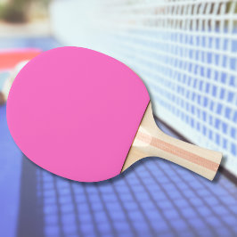 Neon Rosa Solid Färg | Klassisk Pingisracket