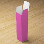 Neon Rosa Solid Färg | Klassisk Presentask För Vinflaska<br><div class="desc">Neon Rosa - Vi presenterar tidsgränsen för Solid Färg Design: en fängslande blandning av klassisk form och enkel elegant. Den här utformningen är en firande av den kraft och skönhet som finns i en enda, slående nyck. Med undantag för sofistikeringen omfattar den fasta utformningen av färg det väsentliga i minimalismen,...</div>
