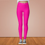 Neon Rosa Solid Färg Leggings<br><div class="desc">Neon Rosa Solid Färg</div>