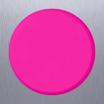 Neon Rosa Solid Färg Magnet<br><div class="desc">Neon Rosa Solid Färg</div>