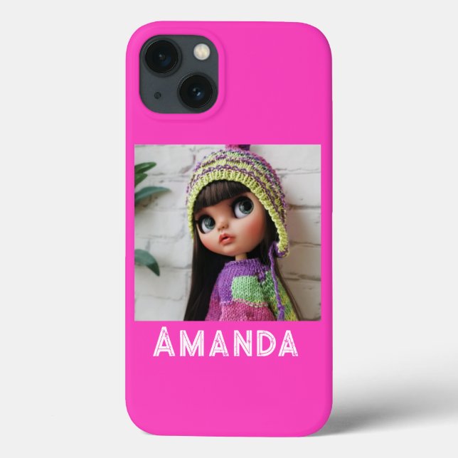 Neon rosa-teckningssträng (Baksida)