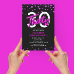 Neon Rosa trettio 30års födelsedag Party Inbjudningar<br><div class="desc">Vänner och familj i inbjudan för att fira 30års födelsedag party med rosan nära TRETTIO födelsedagsfest inbjudan.</div>