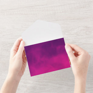 Neon Rosa & Violet Smoke All-in-One Inbjudan