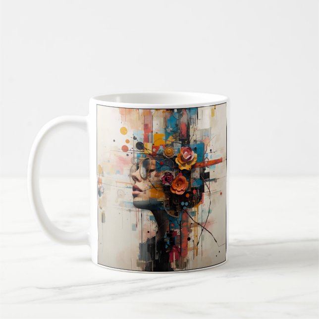 NEON ROSE KAFFEMUGG (Vänster)