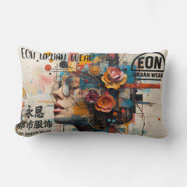 Neon Rose Lumbarkudde