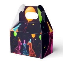 Neon Safari Party Favoritbox