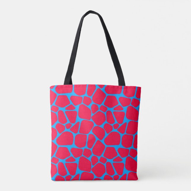 Neon Safari Tote Tygkasse (Baksida)