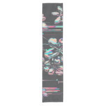 Neon Sakura Glitch – Futuristisches Blumenmuster