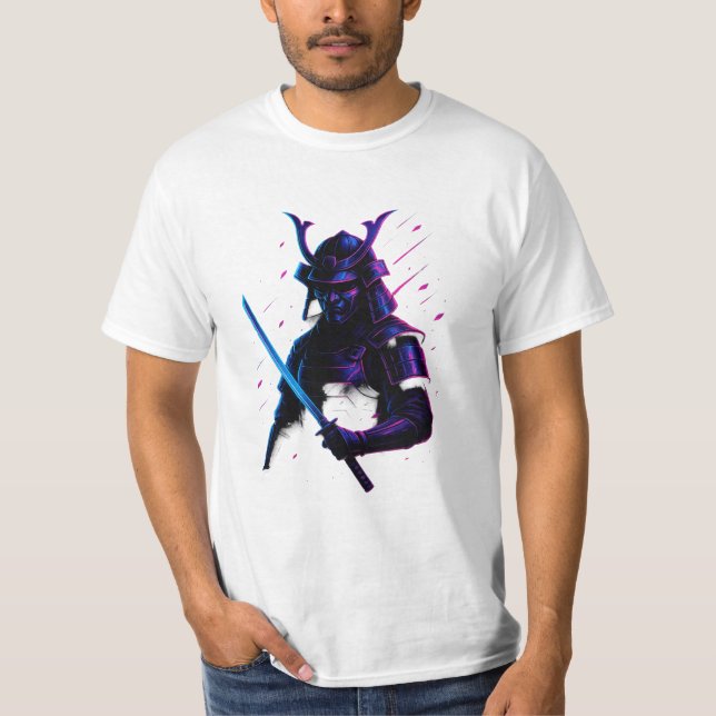 Neon Samurai: Framtidens blad T Shirt (Framsida)