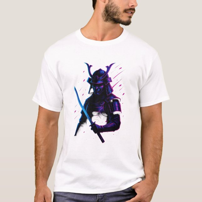 Neon Samurai: Framtidens blad T Shirt (Framsida)