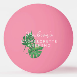 Neon Sängkammaren Strandspel Rosa Pingisboll