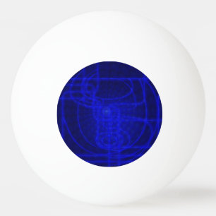 Neon Sci-Fi går runt Pingisboll
