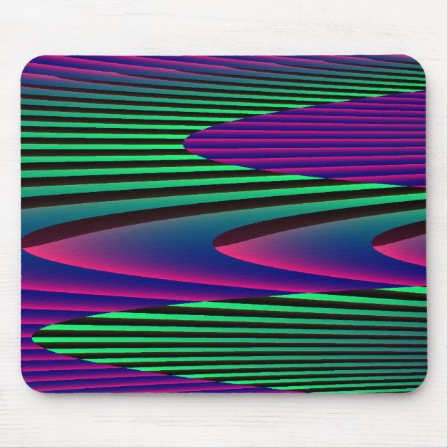 Neon Seas Mousepad Musmatta (Framsidan)