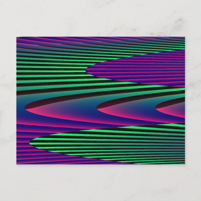 Neon Seas vykort (Framsida)