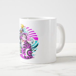 Neon Seger Kattmugg Jumbo Mugg