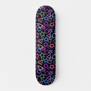 Neon Shapes Mini Skateboard Bräda 18,5 Cm