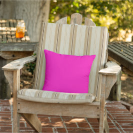 Neon Shock rosa Solid Färg Kudde