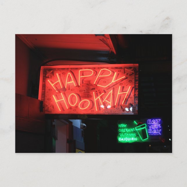 Neon Sign #3 Vykort (Framsida)
