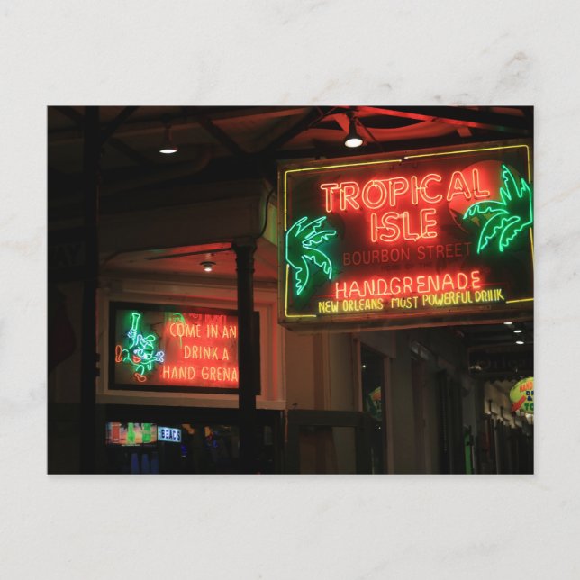 Neon Sign #4 Vykort (Framsida)