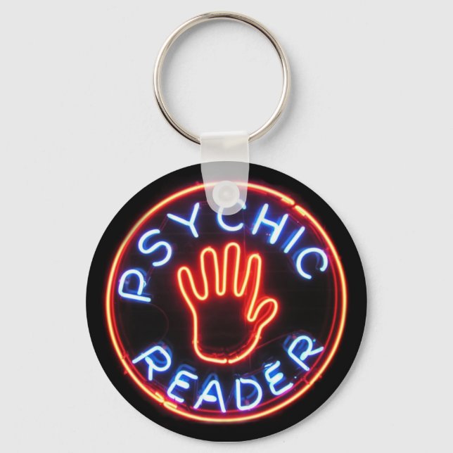 Neon-signatur för Psychic Reader Nyckelring (Framsida)