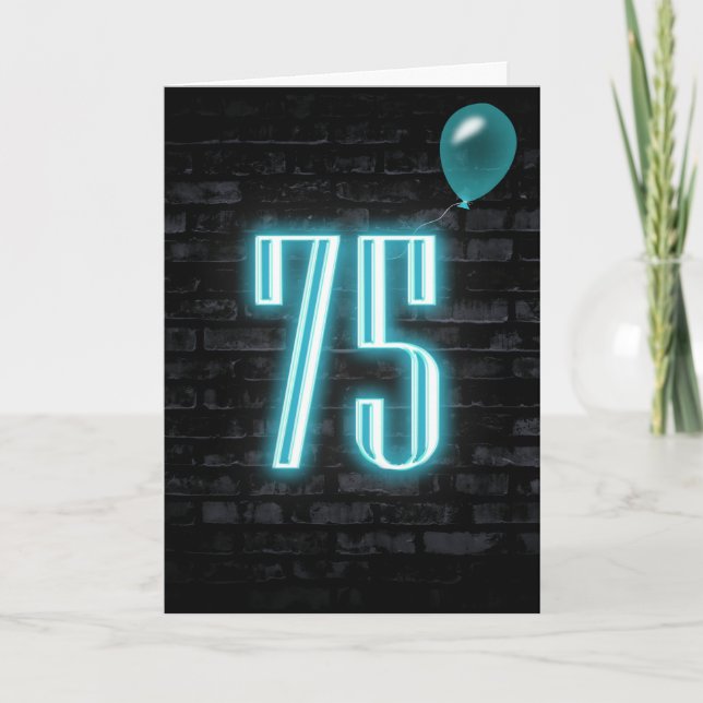 Neon-signatur på Brick i 75:e Kort (Framsida)