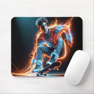 Neon Skateboarder Musmatta