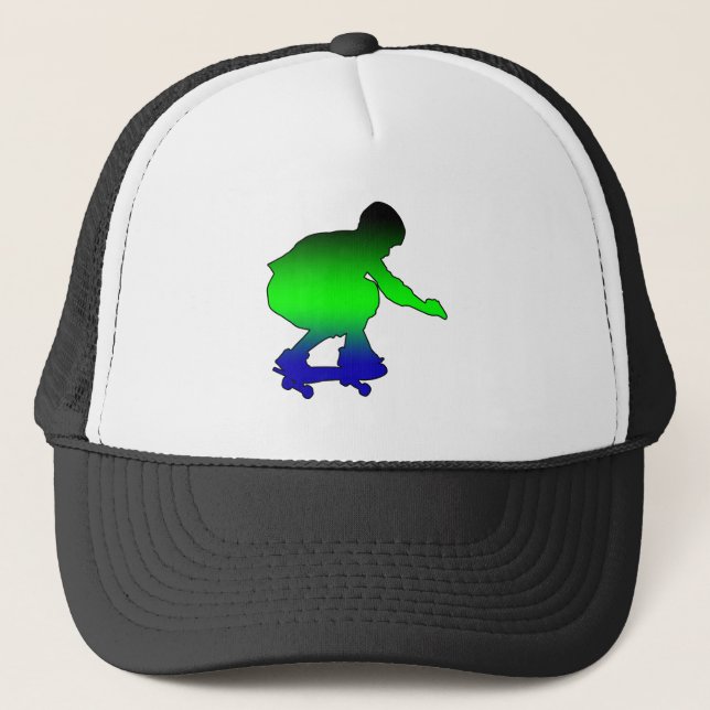 Neon skateboarder-truckerkeps truckerkeps (Framsida)