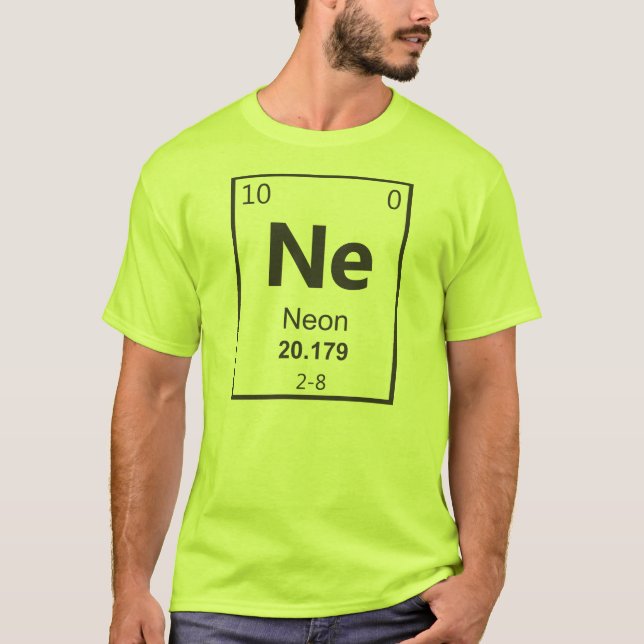 Neon-skjorta Tee Shirt (Framsida)