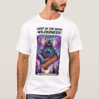 Neon skog  t shirt