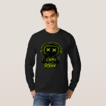 Neon Skull Gamer Graphic Long Sleeve T-Shirt<br><div class="desc">Level up your style with this Neon Skull Gamer graphic long sleeve T-shirt. Featuring a glowing neon-style skull wearing headphones with X-eyes and edgy typography, this design perfectly captures the energy of gaming culture and modern streetwear aesthetics. Ideal for gamers, esports fans, and anyone who loves bold neon graphics. Perfect...</div>