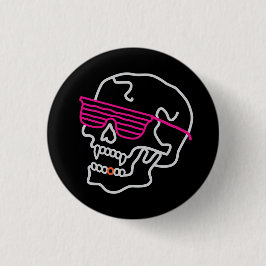 Neon Skull Knapp