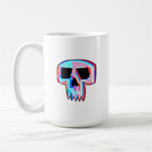 Neon Skull Tea & Coffee Mugg