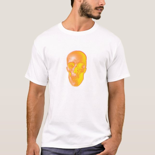 Neon Skull Tee Shirt (Framsida)