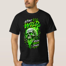 Neon Skull – Var Vild Backa Aldrig Ner