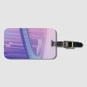 Neon Skybridge Dreamscape Bagagebricka