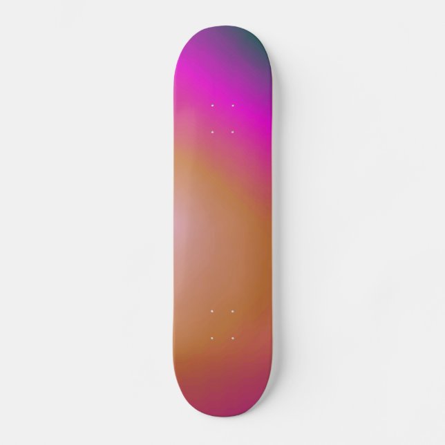 Neon Slice Mini Skateboard Bräda 18,5 Cm (Framsida)